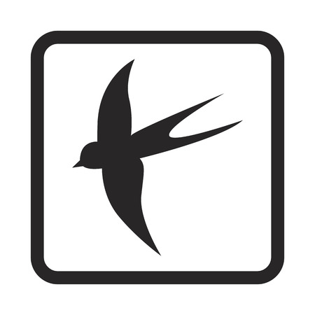 bird iconのイラスト素材