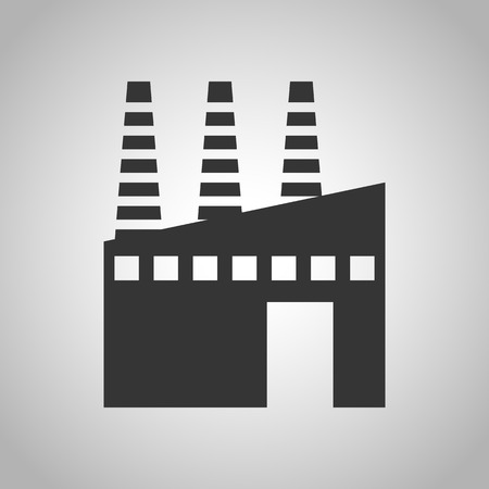 factory iconのイラスト素材