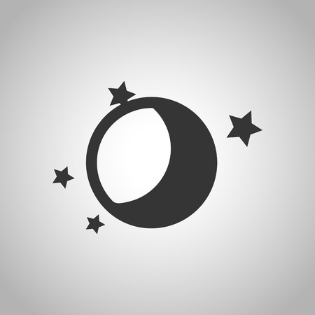 planet iconのイラスト素材