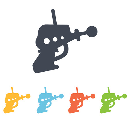space blaster iconのイラスト素材