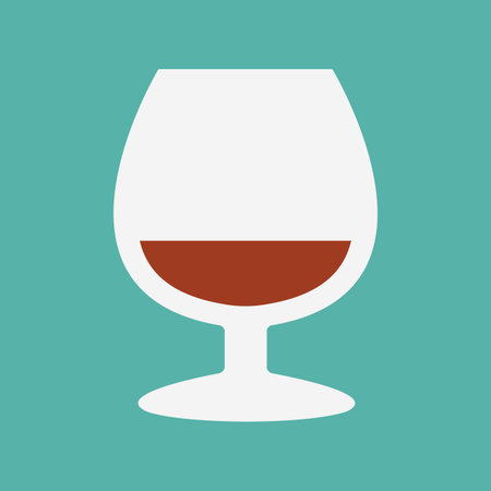 glass flat icon