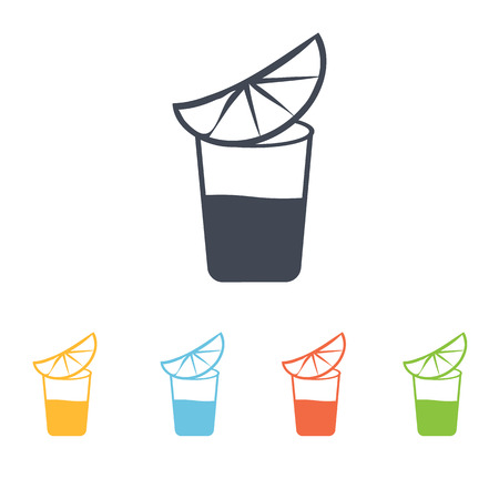 tequila iconのイラスト素材