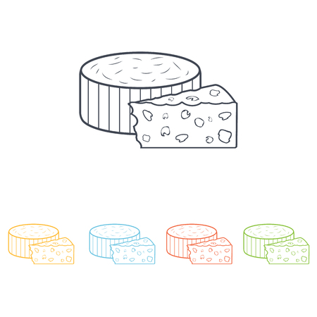 cheese iconのイラスト素材