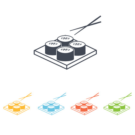 sushi iconのイラスト素材