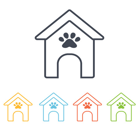 doghouse iconのイラスト素材