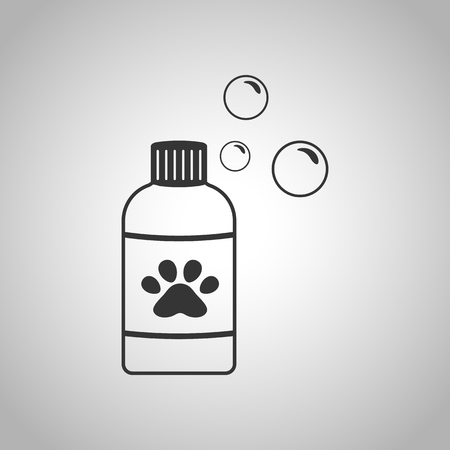 pet shampoo iconのイラスト素材
