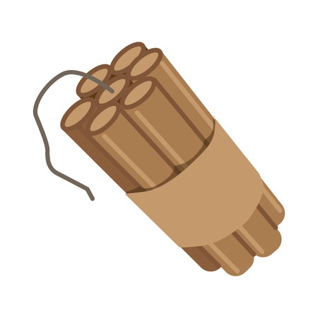 dynamite flat iconのイラスト素材