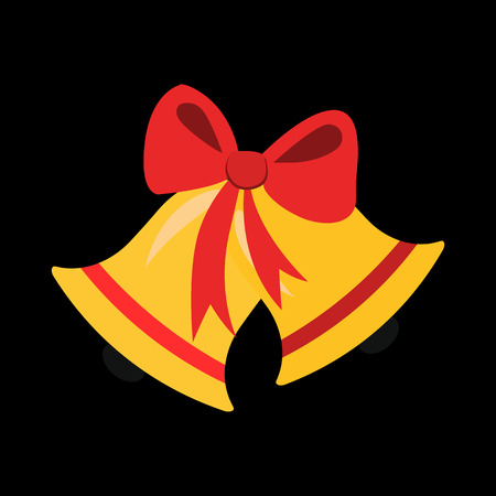 bells flat iconのイラスト素材