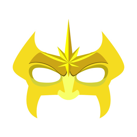 mask of superhero flat iconのイラスト素材