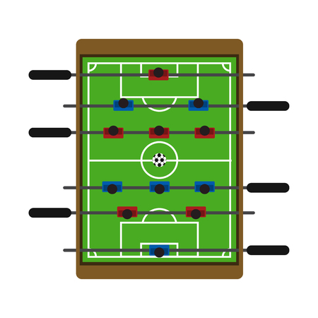 table soccer flat iconのイラスト素材