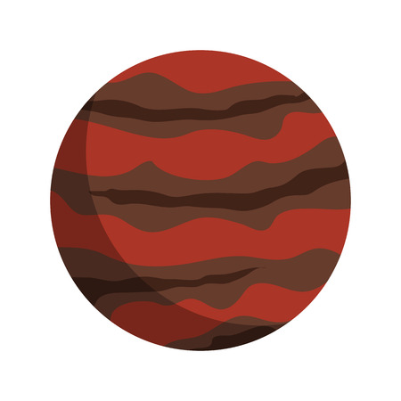 planet flat iconのイラスト素材
