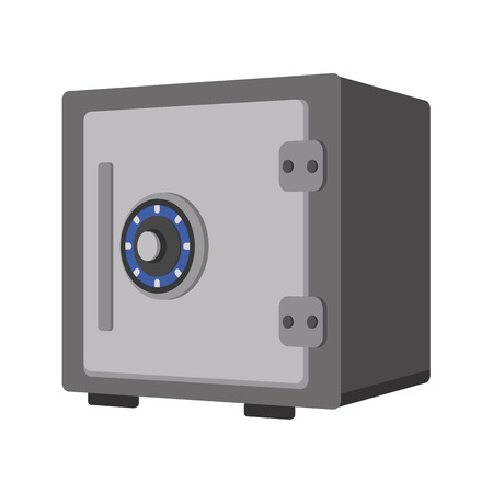 safe isometric iconのイラスト素材