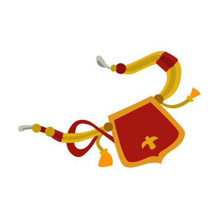 soldier 19th century flat iconのイラスト素材