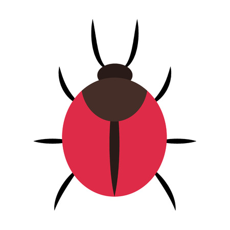 Cyber security flat iconのイラスト素材