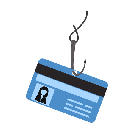 Cyber security flat iconのイラスト素材