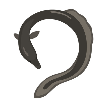 seafood flat icon setのイラスト素材