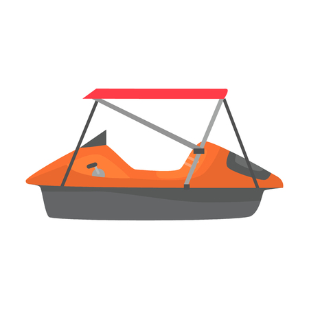 Water transport color flat iconのイラスト素材