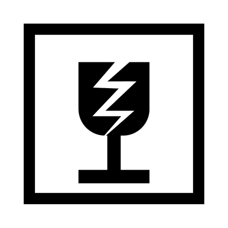 Box line simple icon Vector illustration.のイラスト素材