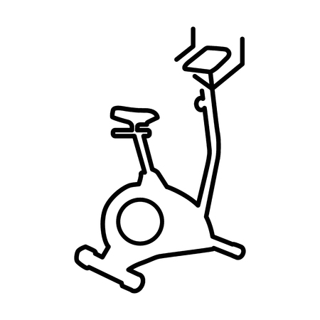 Sport equipment line iconのイラスト素材