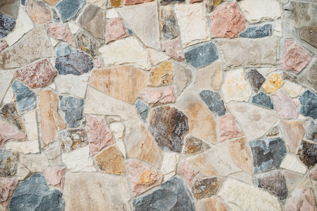 Stone Cladding wall background.の写真素材