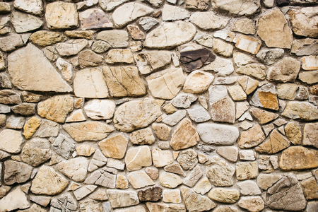 Stone Cladding wall background.の写真素材
