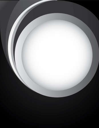 Luxury geometric dark background with space.Dynamic realistic circle shape with Modern Abstract design for Landing page template,wallpaper.Vector and illustration for brochure,flyer,business,backdrop.のイラスト素材