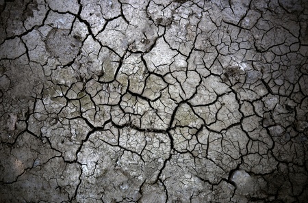 cracked soilの写真素材