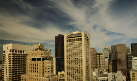 san francisco building skylineの写真素材