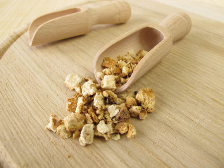 Bitter orange peel, Aurantii pericarpiumの写真素材