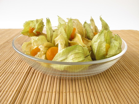 Physalis - Cape gooseberry の写真素材
