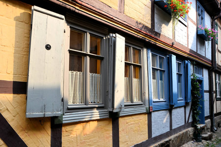 Facade in Quedlinburgの写真素材