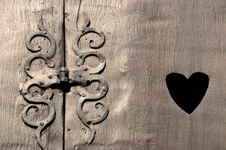 Window Shutter in Quedlinburgの写真素材