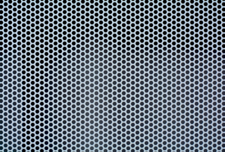 sheet metal with many holesの写真素材