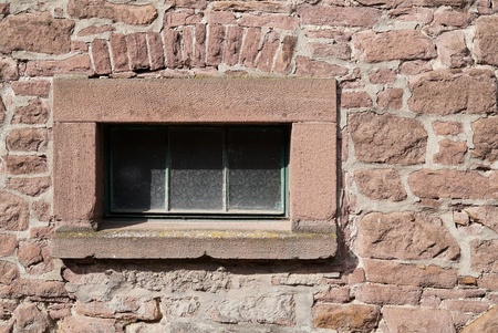 Window on an old buildingの写真素材