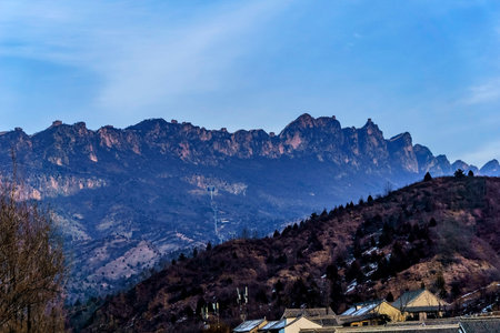 Landscape view of Gubei ancient townの写真素材