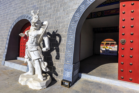Wat Chayamangkalaramの写真素材