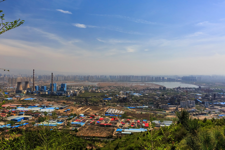 view of Jinyang Lakeの写真素材