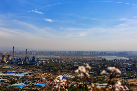 view of Jinyang Lakeの写真素材