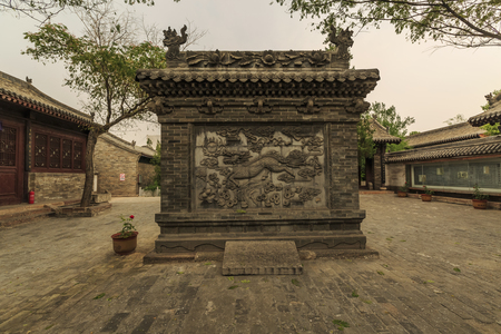 China's only well-preserved ancient state-level authority - Shanxi Huozhou Departmentのeditorial素材