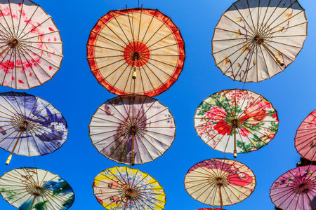Scenery of nine fairy lakes in Jincheng, Shanxi, Chinaの写真素材