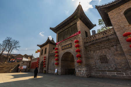 Dayang Ancient Town, Ming and Qing Dynasties, Jincheng, Shanxi, Chinaのeditorial素材