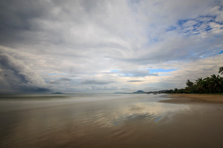 Scenery of Sanya Bay, Sanya City, Hainan Province, China