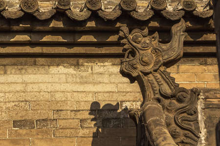 Escort Bureau Ming and Qing Architecture ï¼Pingyao, Shanxi, Chinaの写真素材