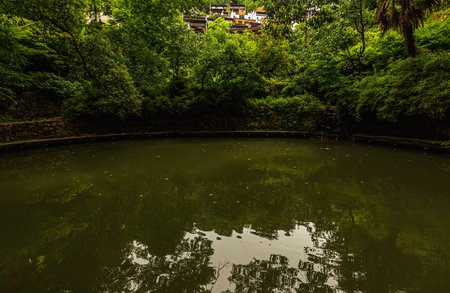 Scenery of Huangling, Jiangwan Town, Wuyuan County, Shangrao, Jiangxi, Chinaの写真素材