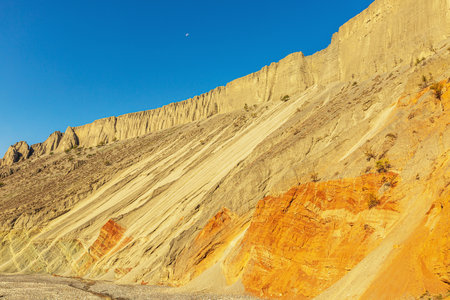Badlands National Park, South Dakota, United States of America.の写真素材