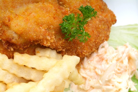 chicken chop の写真素材