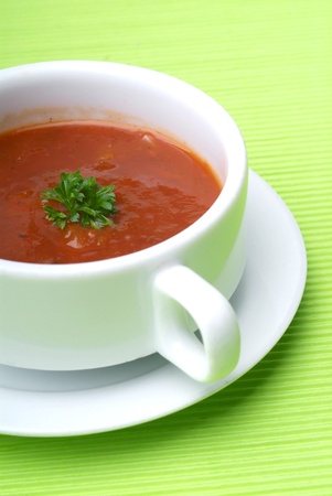 Tomato soupの写真素材