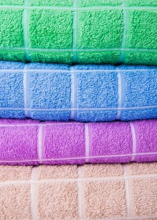 towel. towel on the backgroundの写真素材