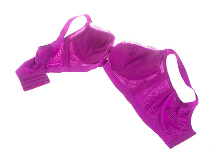 bra. Stylish bra the on backgroundの写真素材