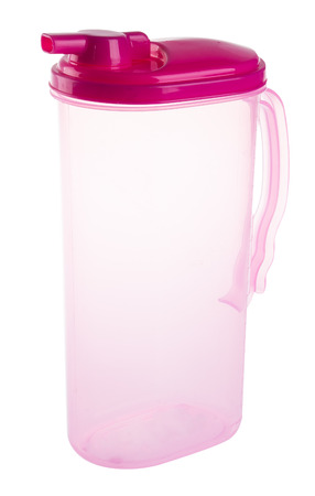 Water Jar. Plastic Water Jar on backgroundの写真素材